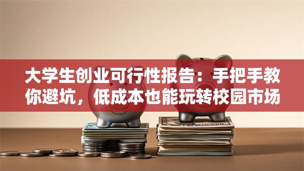 大学生创业可行性报告：手把手教你避坑，低成本也能玩转校园市场！