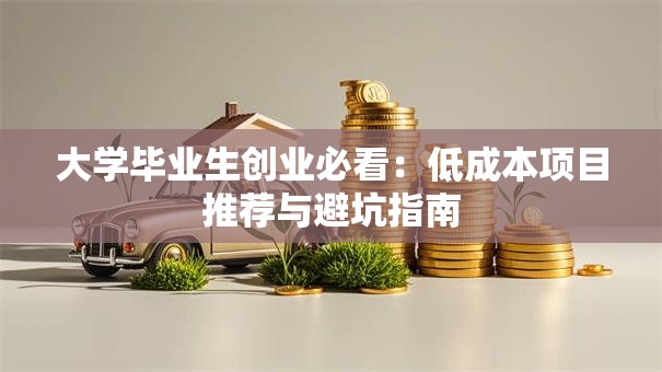 大学毕业生创业必看：低成本项目推荐与避坑指南