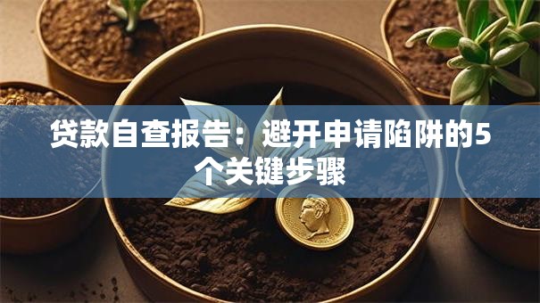贷款自查报告：避开申请陷阱的5个关键步骤