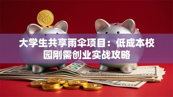 大学生共享雨伞项目：低成本校园刚需创业实战攻略