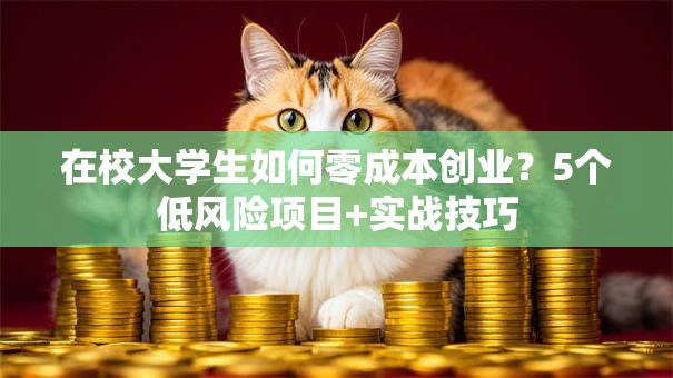 在校大学生如何零成本创业？5个低风险项目+实战技巧