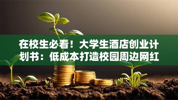 在校生必看！大学生酒店创业计划书：低成本打造校园周边网红酒店，附详细运营方案
