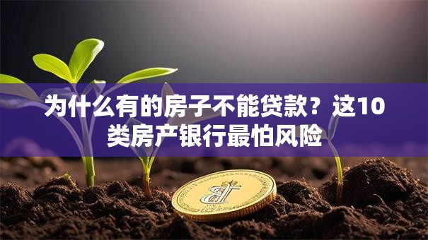 为什么有的房子不能贷款？这10类房产银行最怕风险