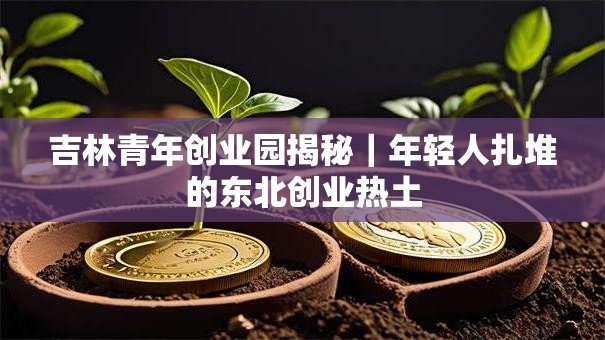 吉林青年创业园揭秘｜年轻人扎堆的东北创业热土