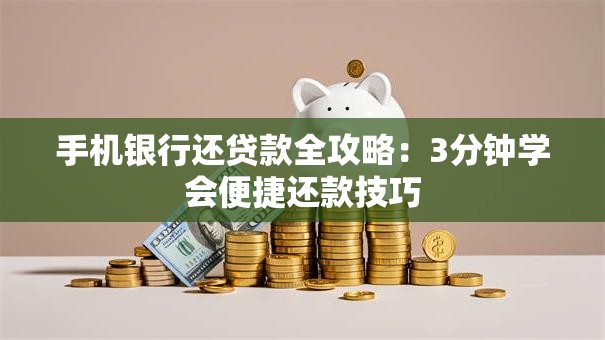 手机银行还贷款全攻略：3分钟学会便捷还款技巧