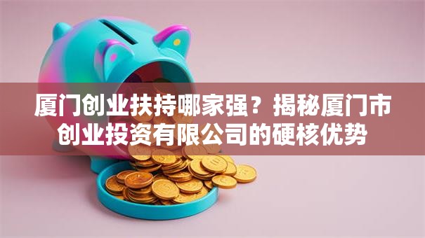 厦门创业扶持哪家强？揭秘厦门市创业投资有限公司的硬核优势