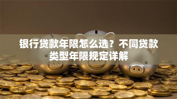 银行贷款年限怎么选？不同贷款类型年限规定详解