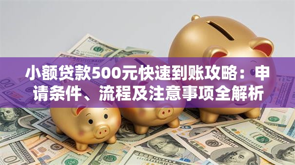 小额贷款500元快速到账攻略：申请条件、流程及注意事项全解析