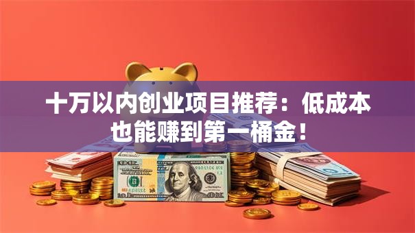 十万以内创业项目推荐：低成本也能赚到第一桶金！
