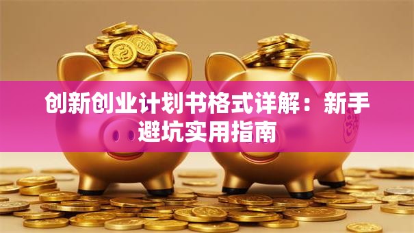 创新创业计划书格式详解：新手避坑实用指南