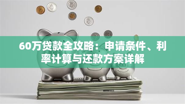 60万贷款全攻略：申请条件、利率计算与还款方案详解