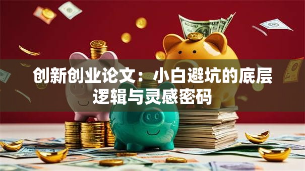 创新创业论文：小白避坑的底层逻辑与灵感密码
