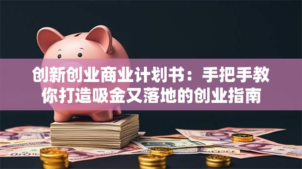 创新创业商业计划书：手把手教你打造吸金又落地的创业指南