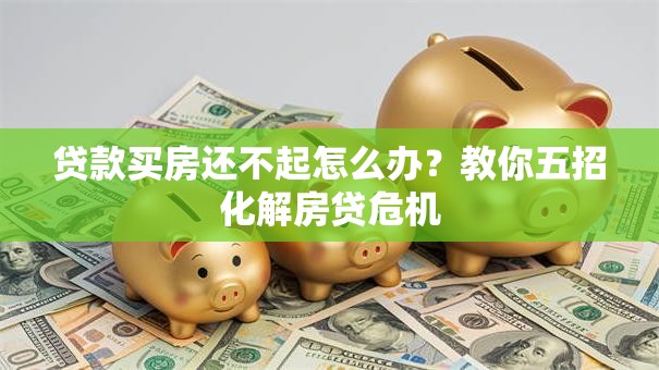 贷款买房还不起怎么办？教你五招化解房贷危机