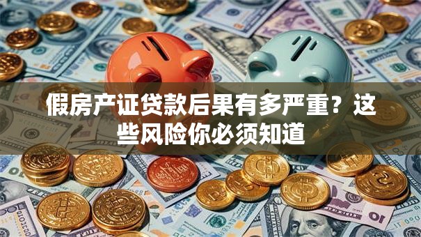 假房产证贷款后果有多严重？这些风险你必须知道