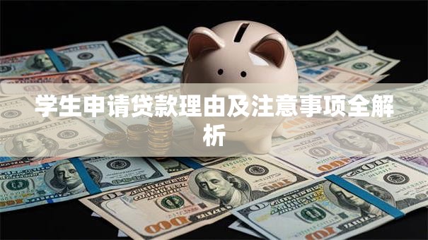 学生申请贷款理由及注意事项全解析