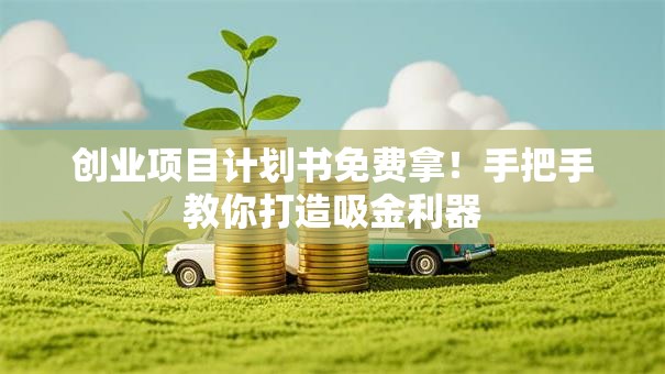 创业项目计划书免费拿！手把手教你打造吸金利器