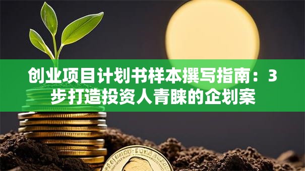 创业项目计划书样本撰写指南：3步打造投资人青睐的企划案