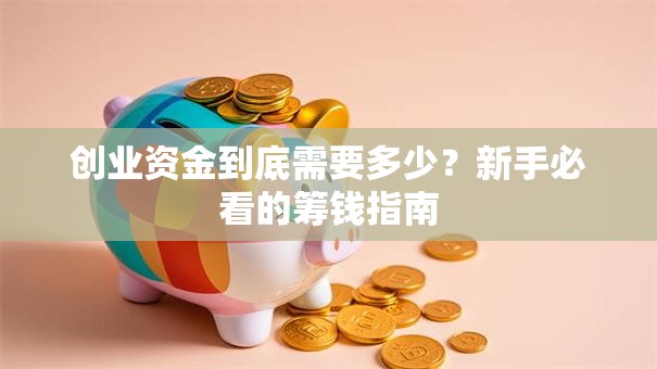 创业资金到底需要多少？新手必看的筹钱指南