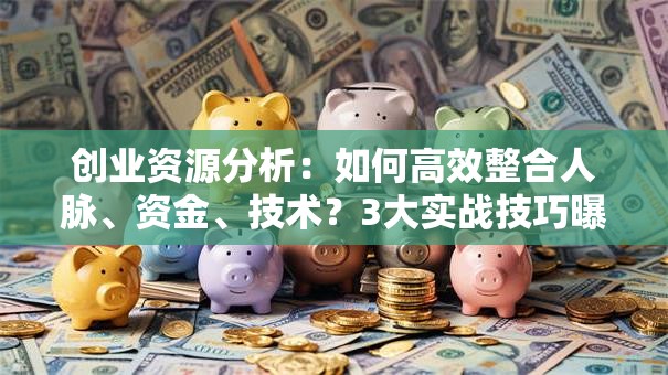 创业资源分析：如何高效整合人脉、资金、技术？3大实战技巧曝光