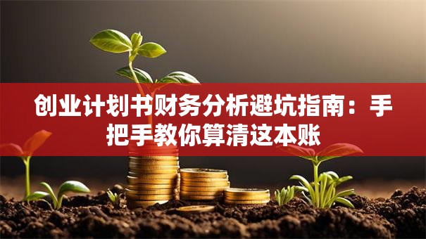 创业计划书财务分析避坑指南：手把手教你算清这本账