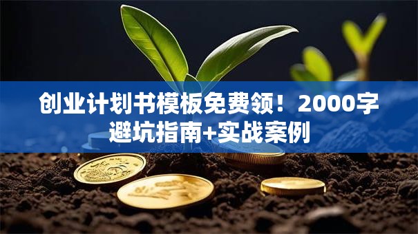 创业计划书模板免费领！2000字避坑指南+实战案例