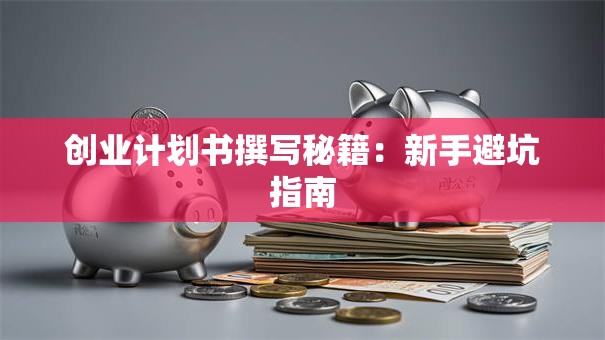 创业计划书撰写秘籍：新手避坑指南