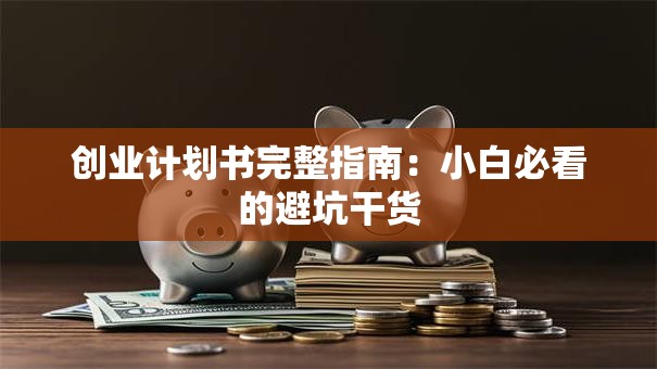 创业计划书完整指南：小白必看的避坑干货