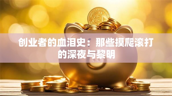 创业者的血泪史：那些摸爬滚打的深夜与黎明