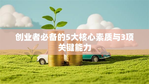 创业者必备的5大核心素质与3项关键能力