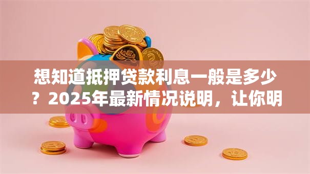 想知道抵押贷款利息一般是多少？2025年最新情况说明，让你明明白白