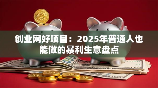 创业网好项目：2025年普通人也能做的暴利生意盘点