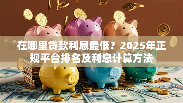 在哪里贷款利息最低？2025年正规平台排名及利息计算方法