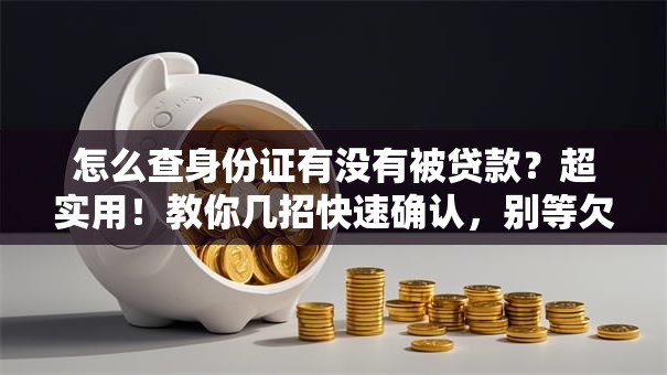 怎么查身份证有没有被贷款？超实用！教你几招快速确认，别等欠债才知道
