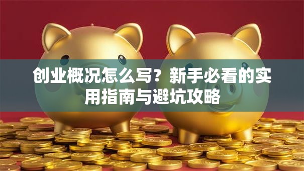 创业概况怎么写？新手必看的实用指南与避坑攻略