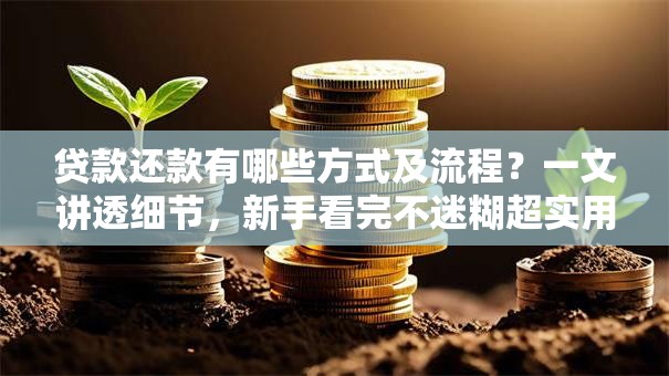 贷款还款有哪些方式及流程？一文讲透细节，新手看完不迷糊超实用