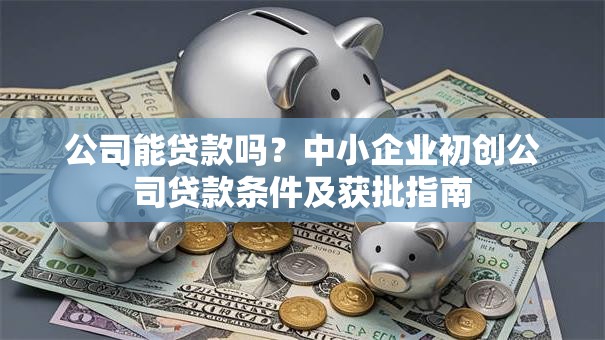 公司能贷款吗？中小企业初创公司贷款条件及获批指南