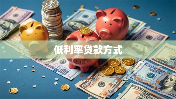 低利率贷款方式