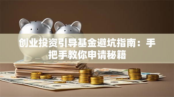 创业投资引导基金避坑指南：手把手教你申请秘籍