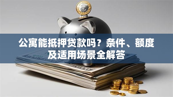 公寓能抵押贷款吗？条件、额度及适用场景全解答