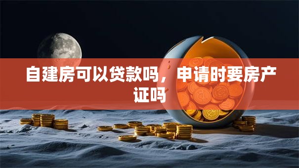 自建房可以贷款吗，申请时要房产证吗