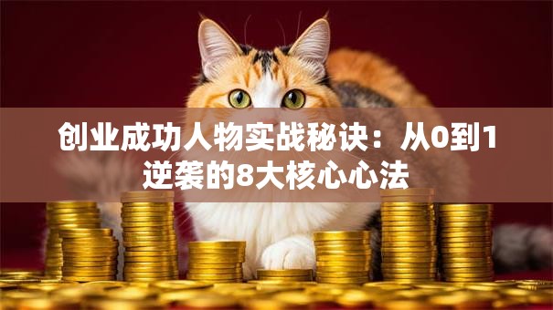 创业成功人物实战秘诀：从0到1逆袭的8大核心心法