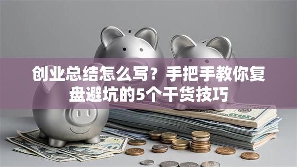 创业总结怎么写？手把手教你复盘避坑的5个干货技巧