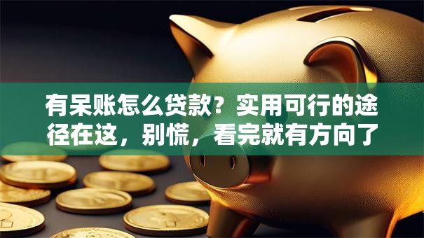 有呆账怎么贷款？实用可行的途径在这，别慌，看完就有方向了