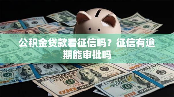 公积金贷款看征信吗？征信有逾期能审批吗