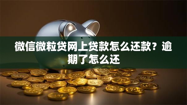 微信微粒贷网上贷款怎么还款？逾期了怎么还