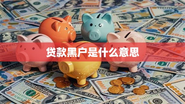 贷款黑户是什么意思