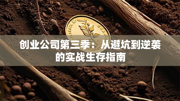 创业公司第三季：从避坑到逆袭的实战生存指南