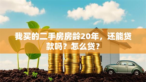 我买的二手房房龄20年，还能贷款吗？怎么贷？