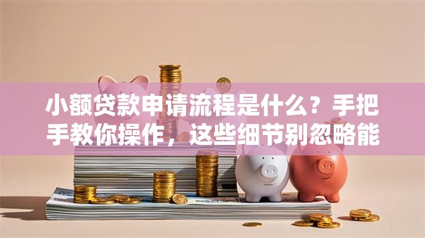小额贷款申请流程是什么？手把手教你操作，这些细节别忽略能少走弯路